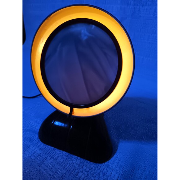 Vanity Mirror With Lamp Vintage National Mirolite Model P Art Deco 1970s - Picture 7 of 11